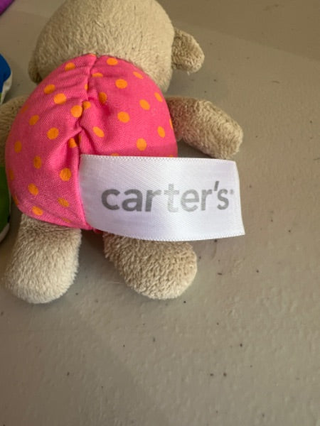 Bundle of 2 baby mirror and carters monkey