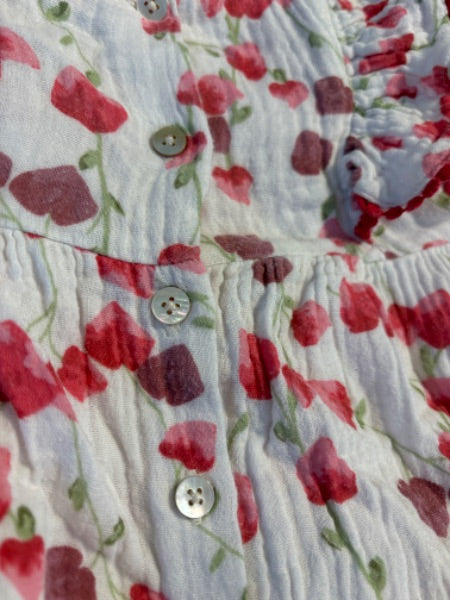 3-6m jessica simpson red poppy dress, Kids 6 Month (3-6M)