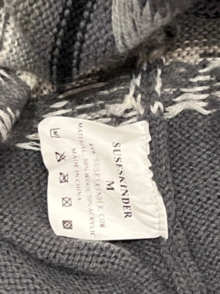 EUC, Suse’s Kinder Babywearing Wool blend Poncho, Size Medium, Maternity M (8-10)