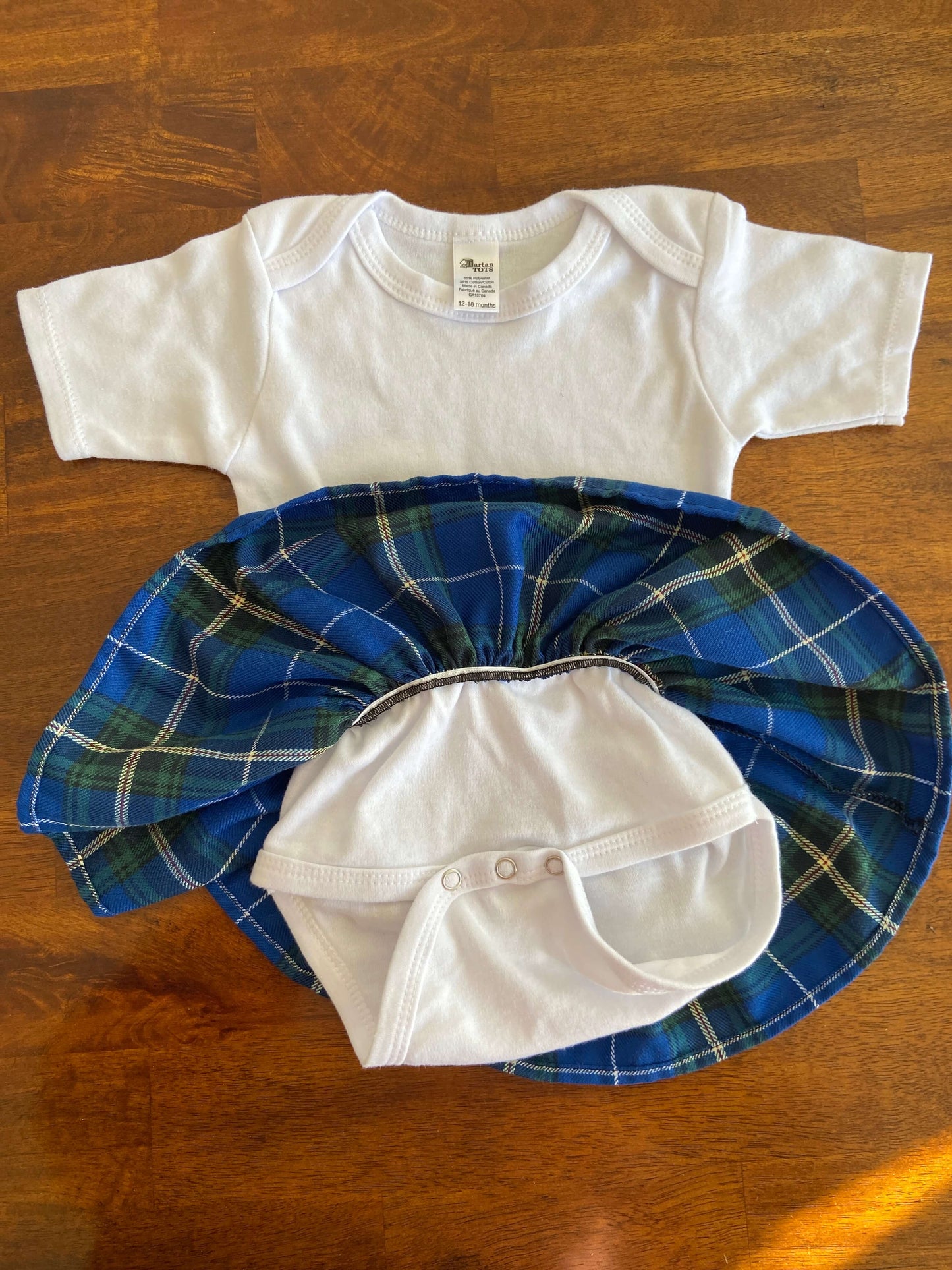 12-18 month tartan onsie, Kids 18 Month (12-18M)