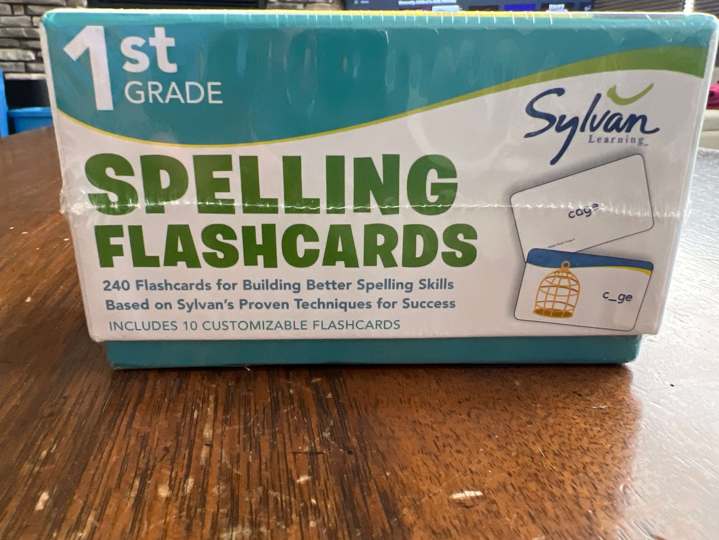 Brand new sealed spelling flashcards grade 1