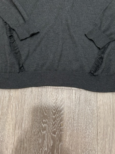 Thyme maternity. Sweater top with threaded cutouts, Maternity M (8-10)
