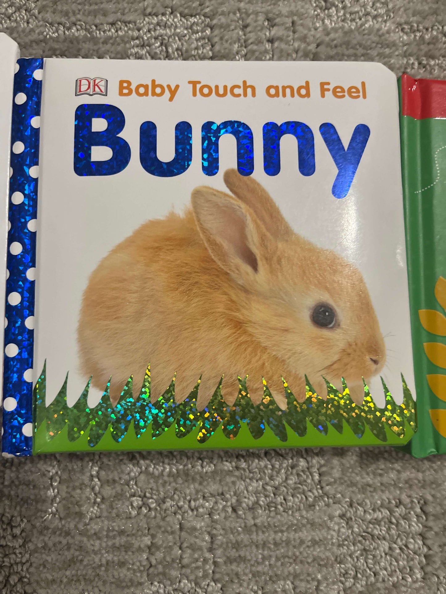 Set of 3 Baby Touch and Feel Books- animals