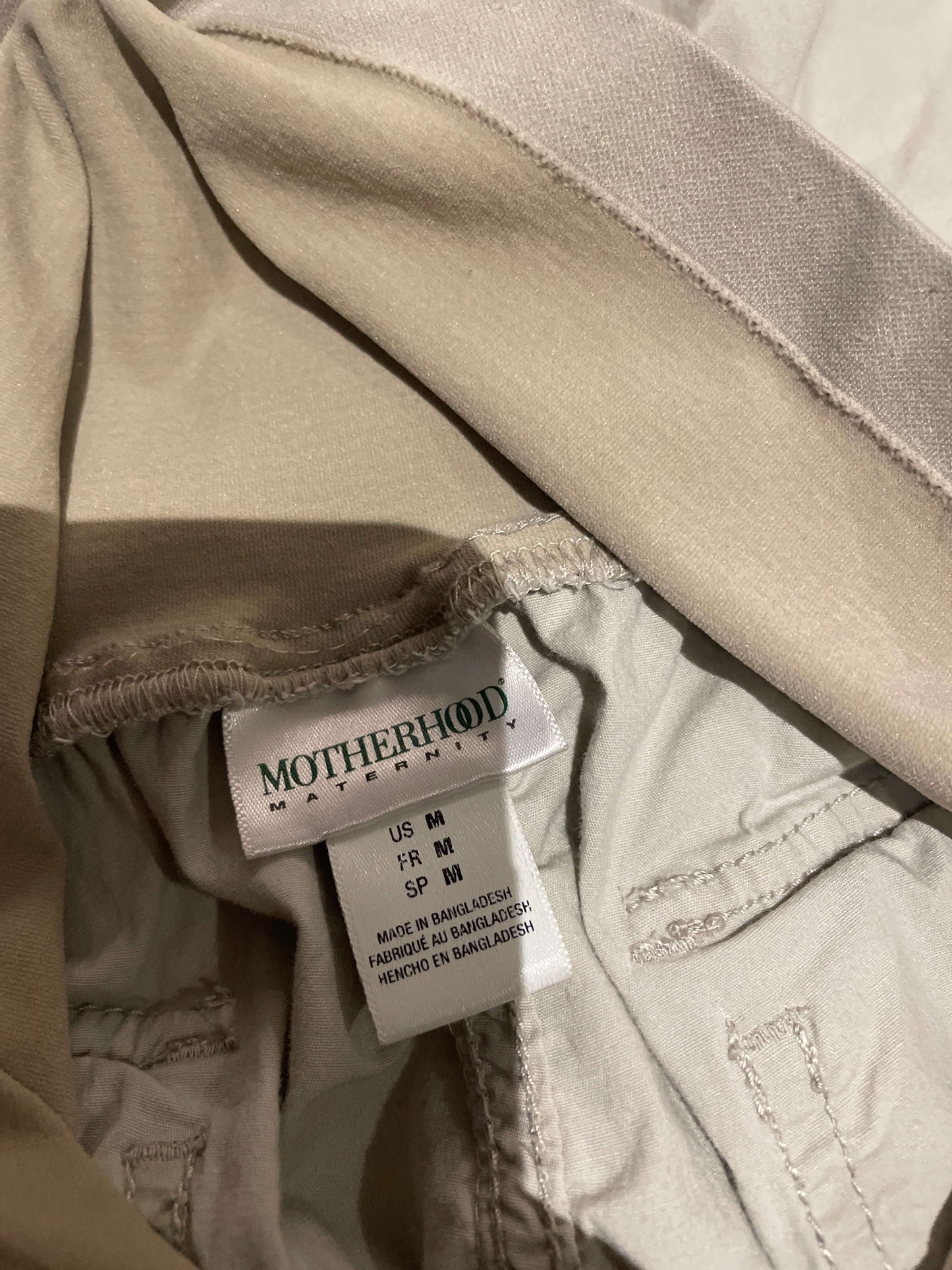 Maternity Cotton lightweight pants/capris, Maternity M (8-10)