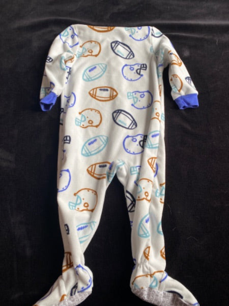 18 month fleece carters football pajamas, Kids 18 Month (12-18M)
