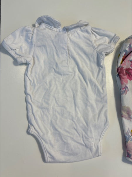 3-6m floral pants outfit, Kids 6 Month (3-6M)