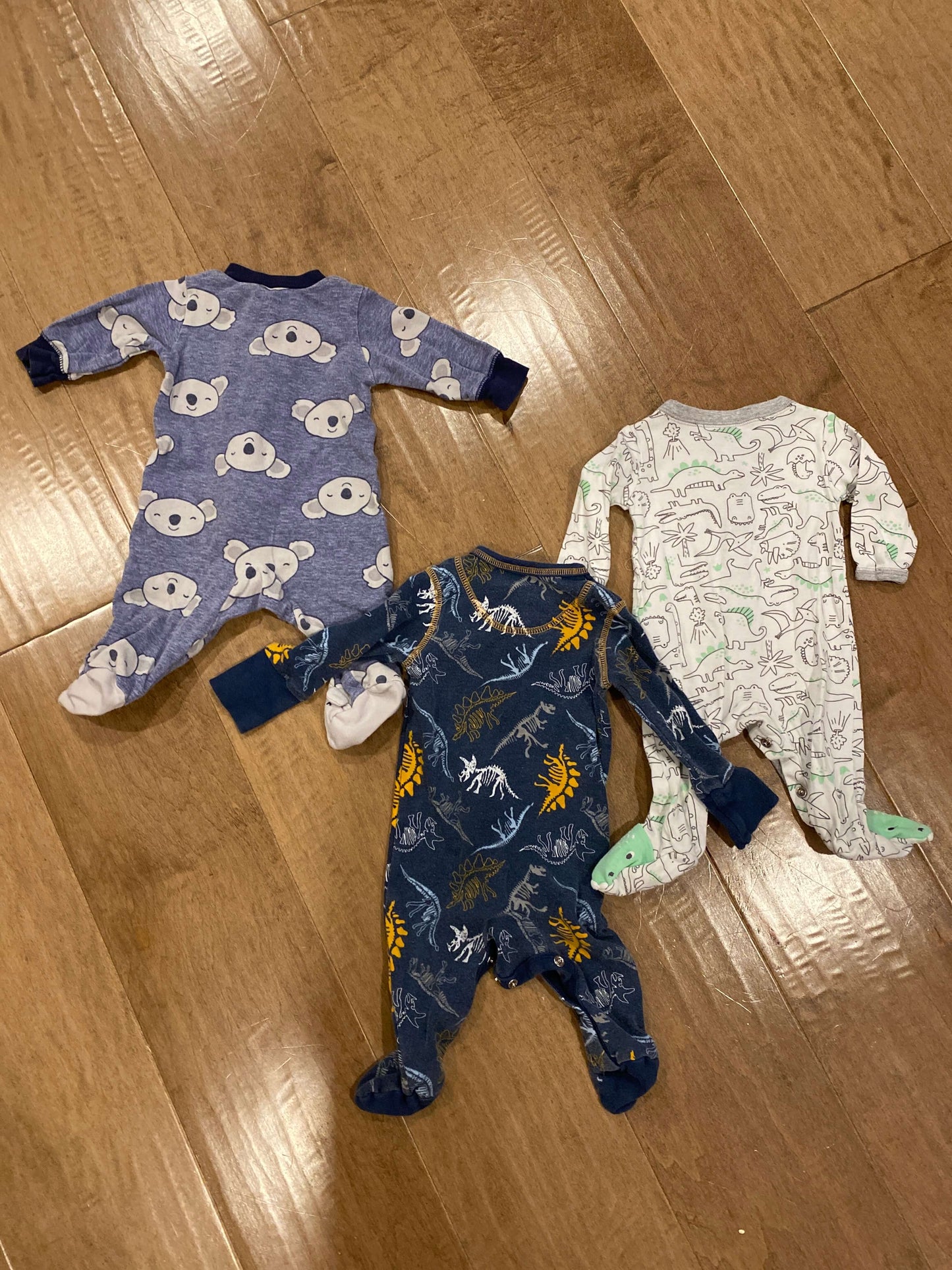Set of 3 3 month sleepers, Kids 3 Month (0-3M)
