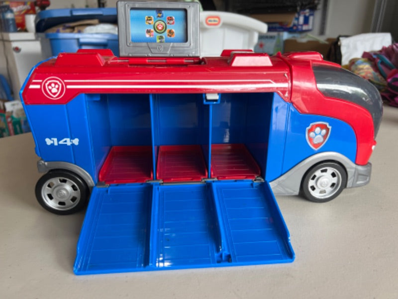 Large Paw Patrol Truck automated and makes sounds