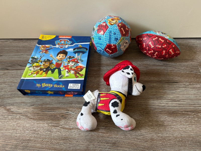 Paw Patrol Marshall Plush, Balls & Busy book