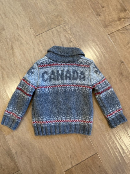 Zip Up Canada Sweater 18-24 month, Kids 24 Month (18-24M)
