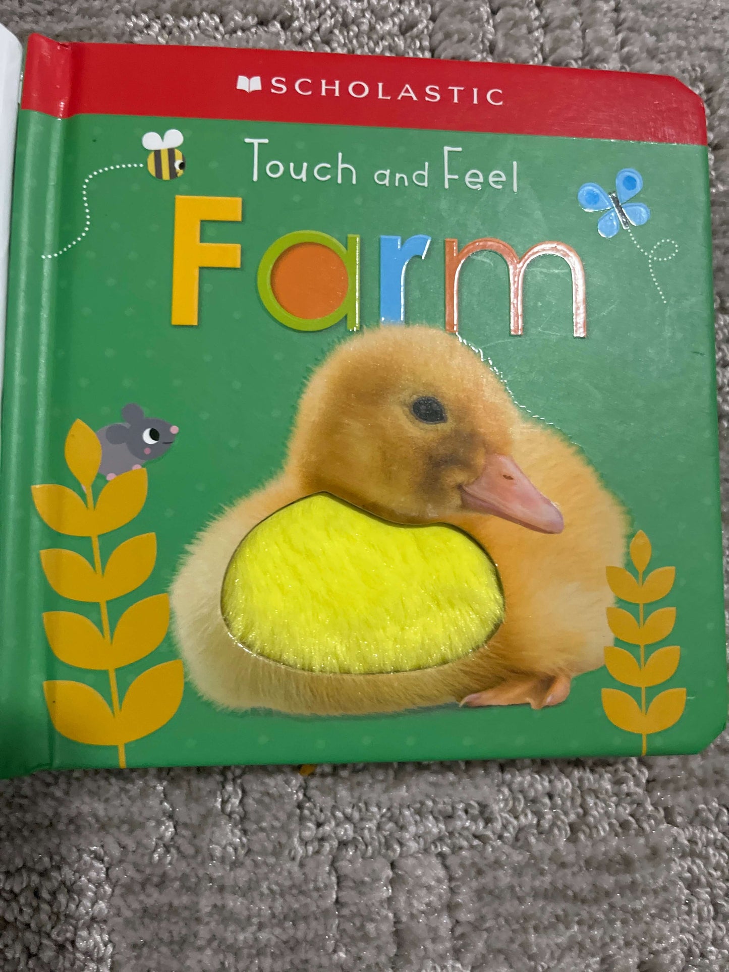 Set of 3 Baby Touch and Feel Books- animals