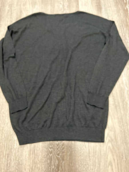 Thyme maternity. Sweater top with threaded cutouts, Maternity M (8-10)