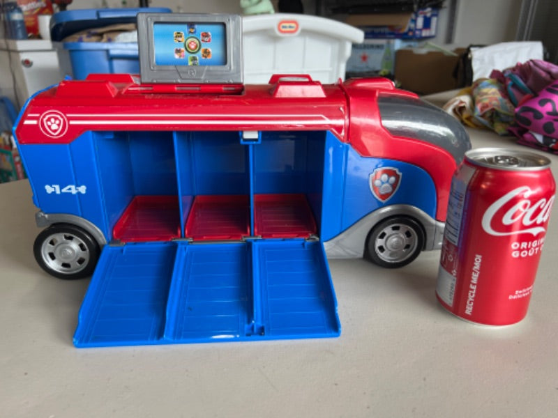 Large Paw Patrol Truck automated and makes sounds