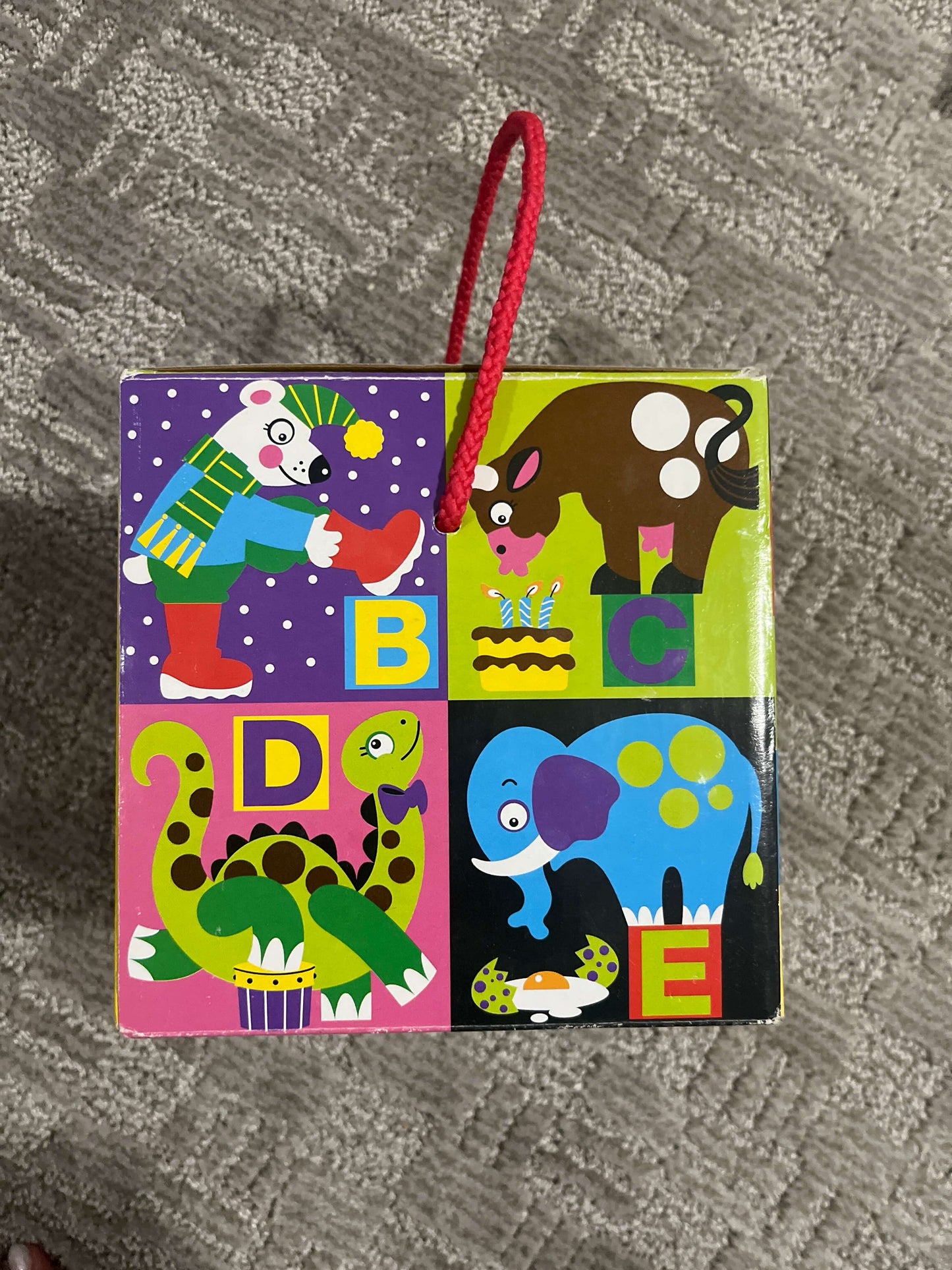 Melissa and Doug English Alphabet Nesting and Stacking Blocks