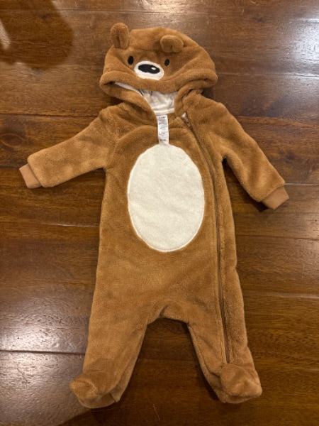 Brown Bear outdoor onesie, Kids 6 Month (3-6M)