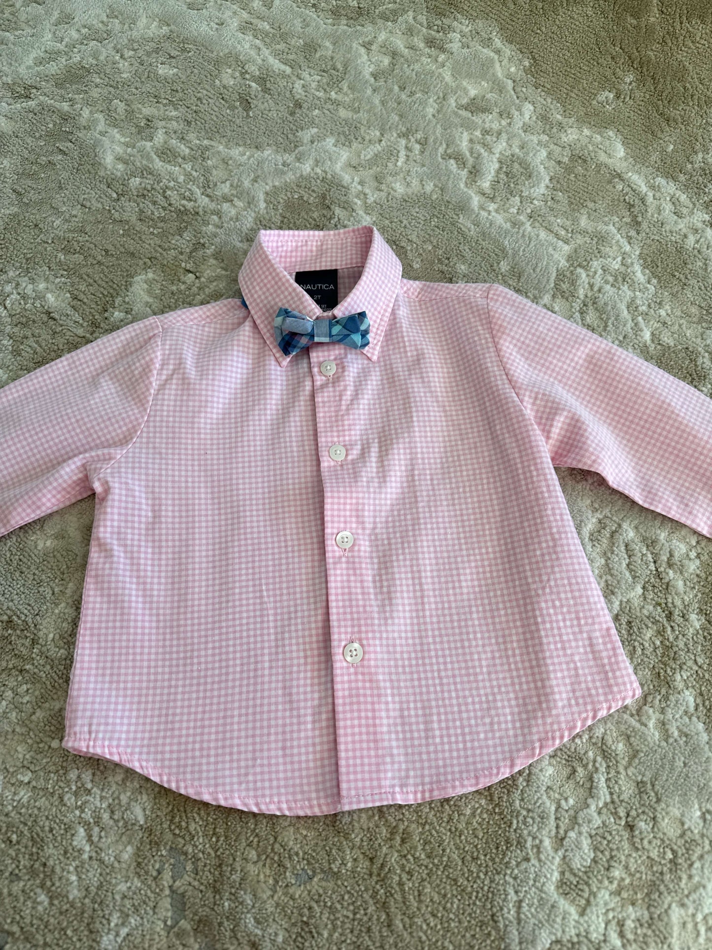 Nautica size 2T pink& blue 4 pieces suit, Kids 2T