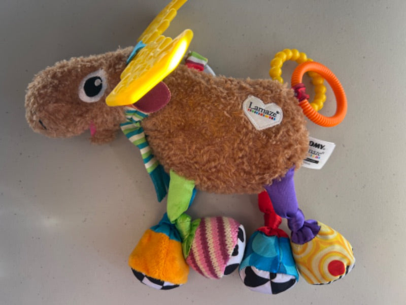 Tomy Lamaze deluxe baby toy moose