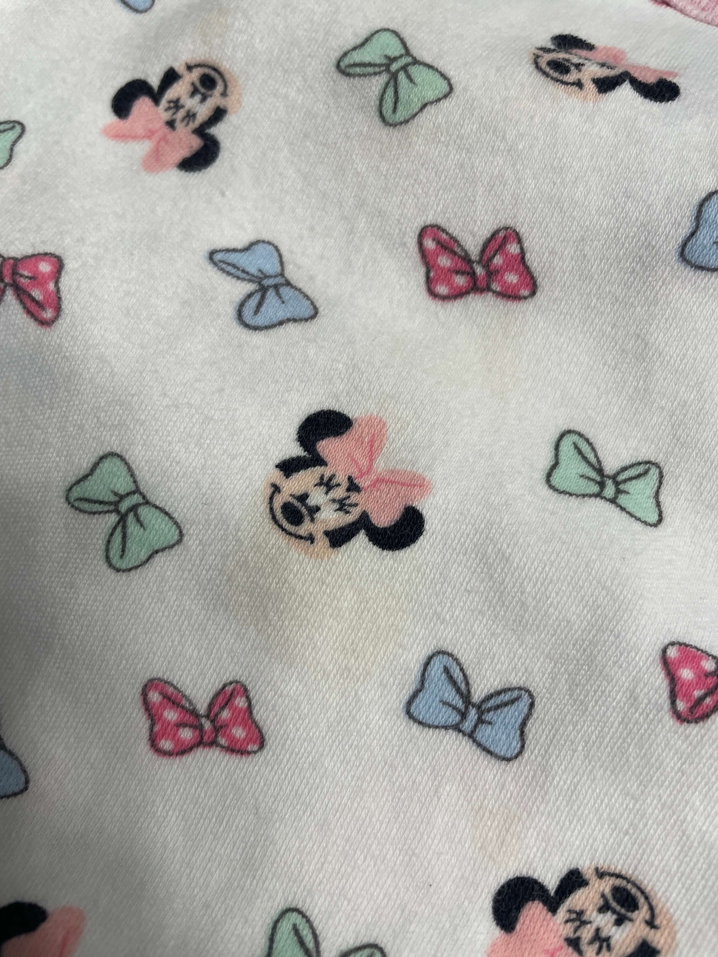 3 pack Disney Minnie Mouse onesies -6-12 months, Kids 6 Month (3-6M)
