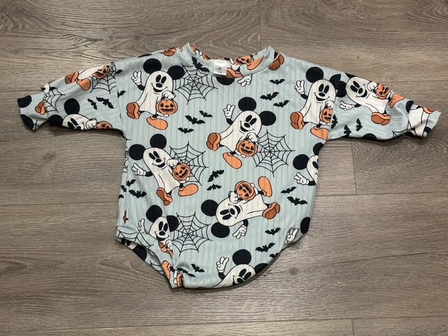 Disney Halloween Romper, Kids 6 Month (3-6M)