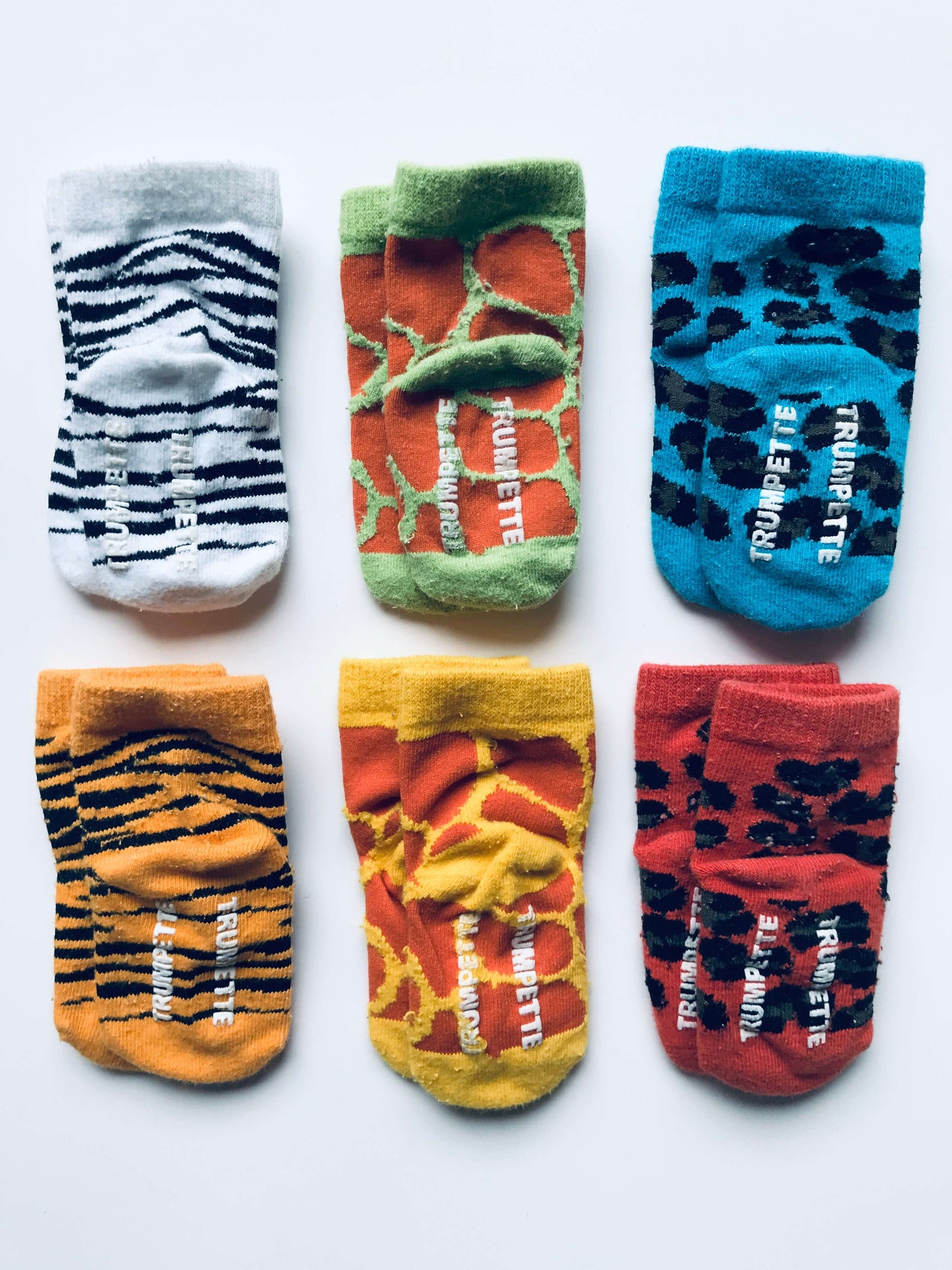 0-12M Trumpette Jungle Critters Sock Bundle, Retails $35.00