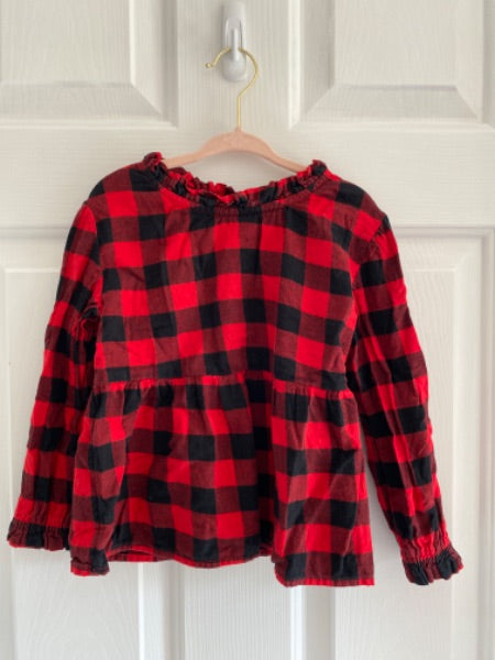 Gap Plaid Long sleeve (5T) , Kids 5/5T (extra small)