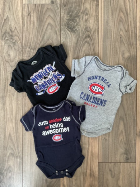 Montreal Canadiens onesies