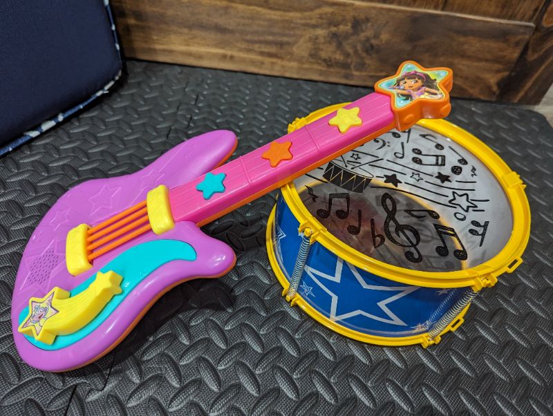 Dora guitar and drum