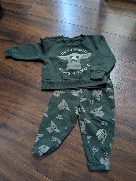 Grogu sweat suit set. , Kids 12 Month (9-12M)