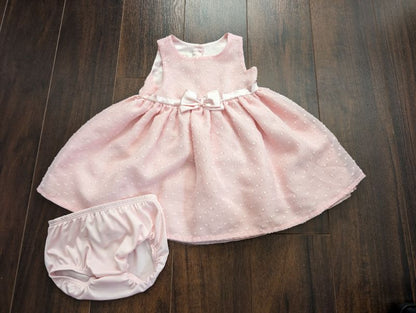 Pink party dress 9m, Kids 12 Month (9-12M)
