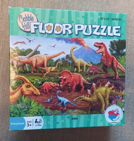 Cobble Hill Floor Puzzle - Dinos - 36pcs