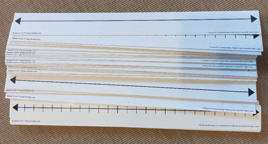 Dry Erase Double Sided Number Lines