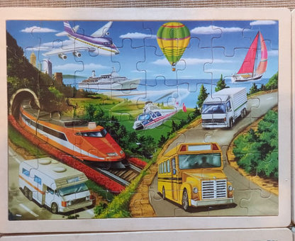 Melissa and Doug Wooden Puzzle Lot - 48pcs