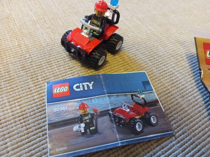 Lego City and Technic Polybags - NASA Mars Rover & Fire ATV