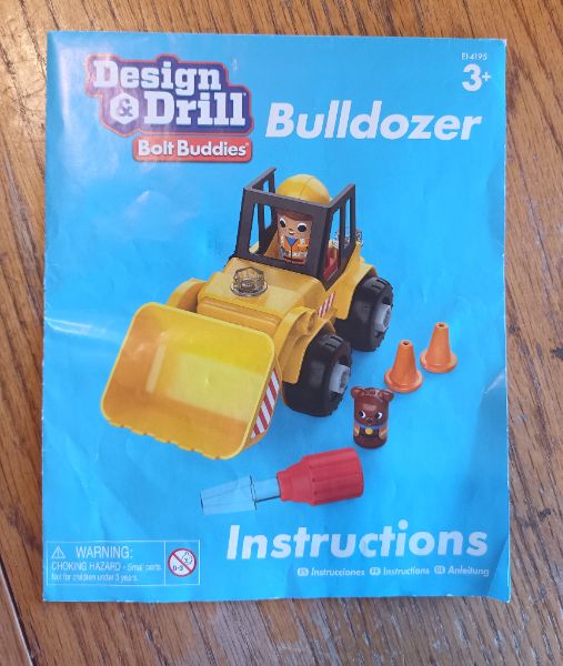 Design & Drill Bolt Buddies Bulldozer