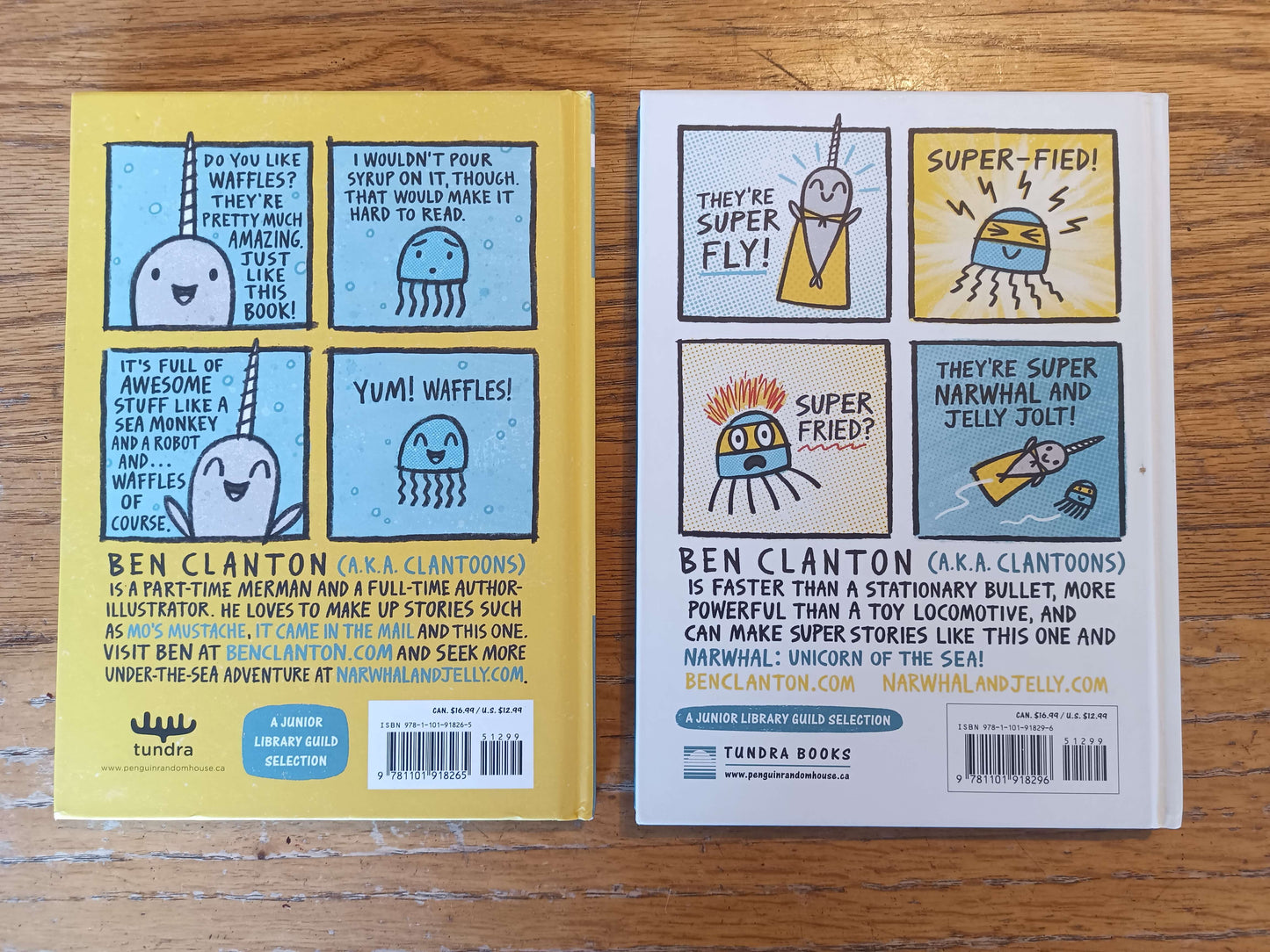 Narwhal & Jelly Comic Books