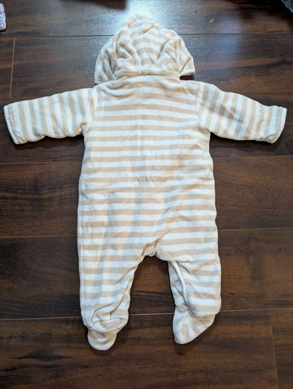The little white company Baby bunting suit 0-3month, Kids 3 Month (0-3M)
