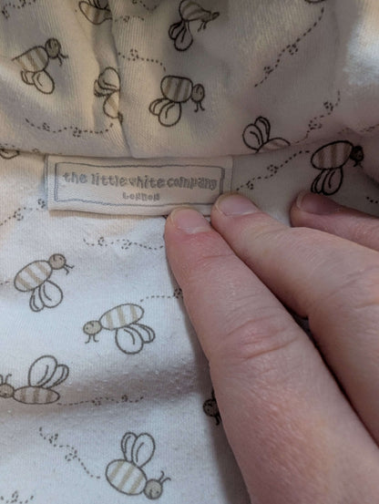 The little white company Baby bunting suit 0-3month, Kids 3 Month (0-3M)