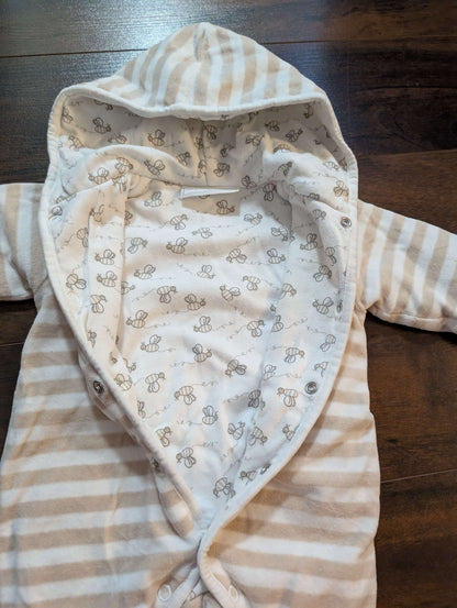 The little white company Baby bunting suit 0-3month, Kids 3 Month (0-3M)