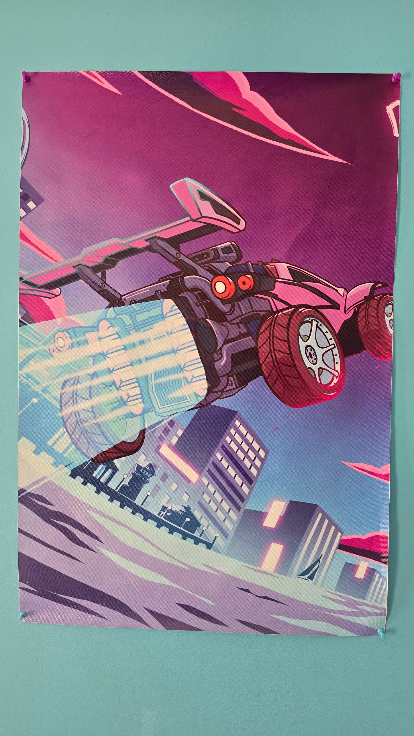 Rocket League Poster - high quality