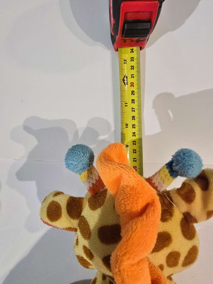 Large and colourful Giraffe stuffy