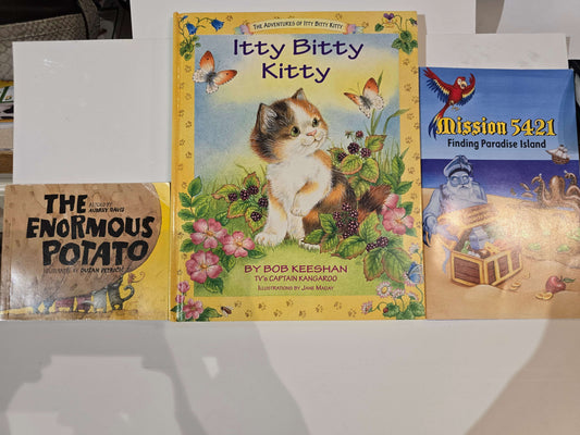 Activity books and story book