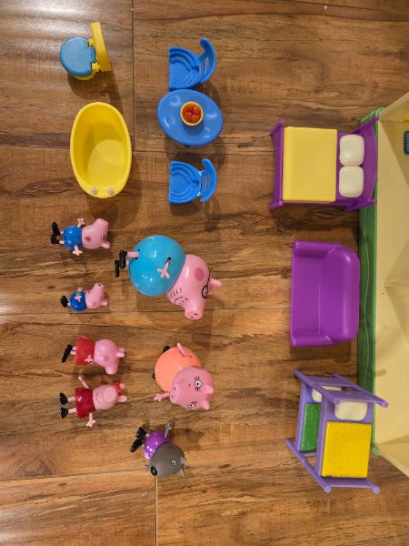 Peppa pig playhouse set