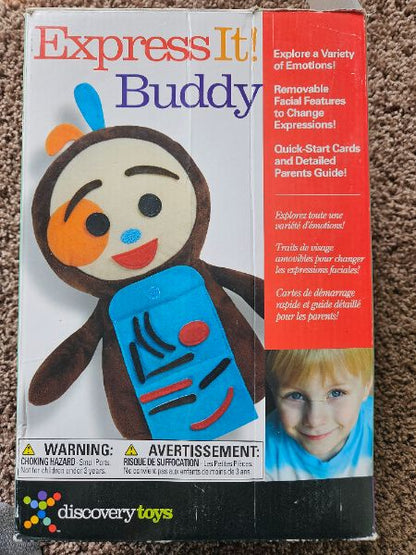 Express It Buddy , plush doll , discovery toys, age 3+