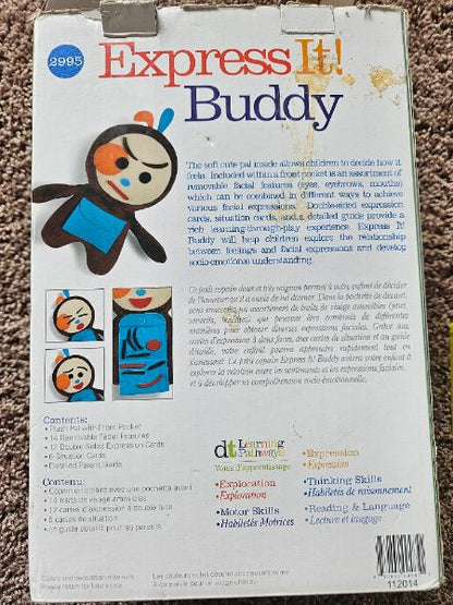 Express It Buddy , plush doll , discovery toys, age 3+