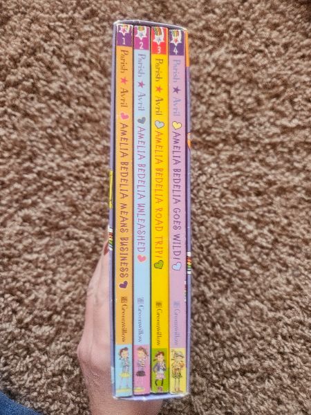 Girls Amelia Bedelia books, set of 4