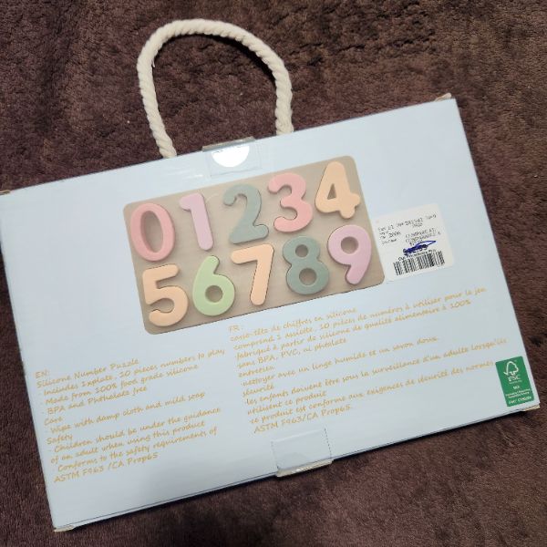 Silicone Number Set