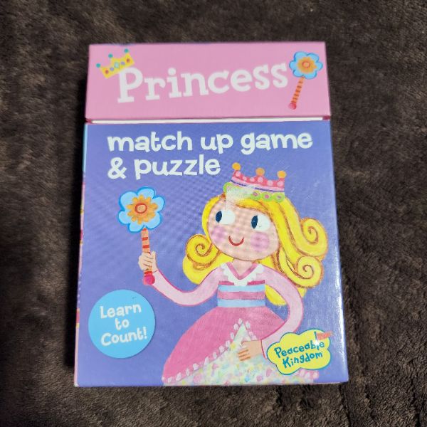 Princess Matching Game and Puzzle