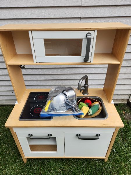 Ikea Wooden Play Kitchen and Toys