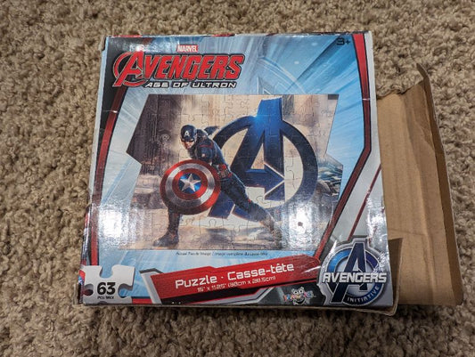 63 Piece Marvel Avengers Puzzle