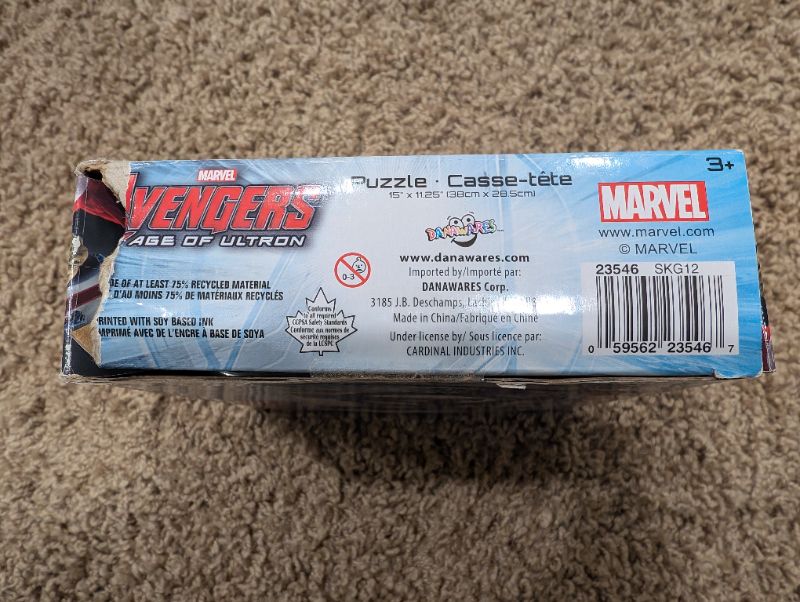 63 Piece Marvel Avengers Puzzle